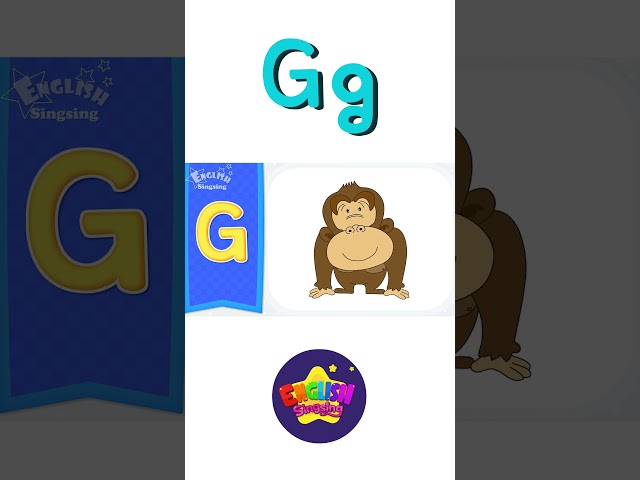 G Phonics - Letter G - Alphabet song | Learn phonics for kids #shorts