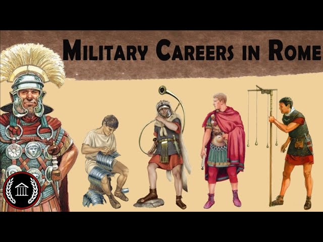 The officers and ranking system of the Roman army