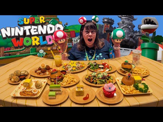 Eating Everything In Super Nintendo World