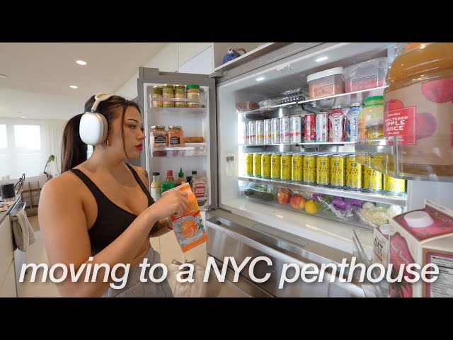 a productive day in my life living in NYC (cleaning my apartment + fridge organization)