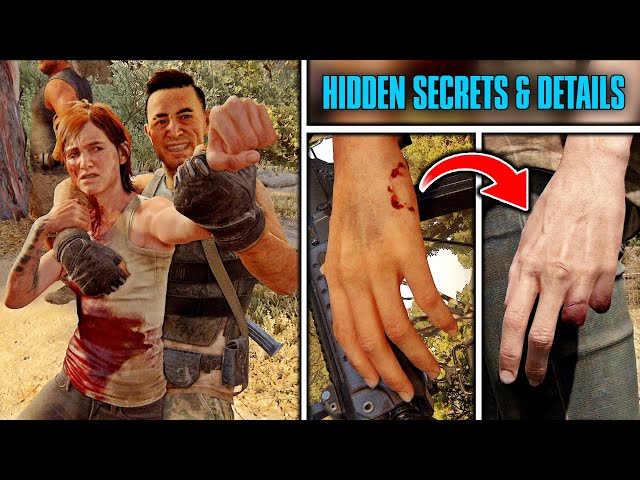 12 Hidden Secrets & Details in The Last of Us Part II