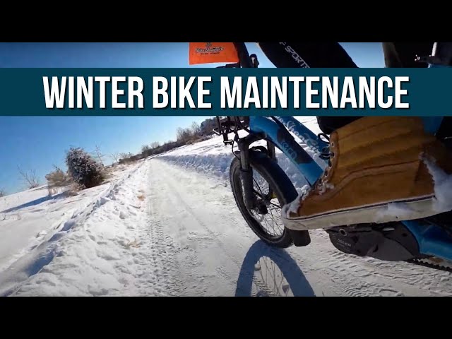 Winter Electric Bike Maintenance Tips