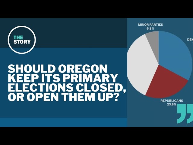 Should Oregon keep its closed primary system? | Your Thoughts