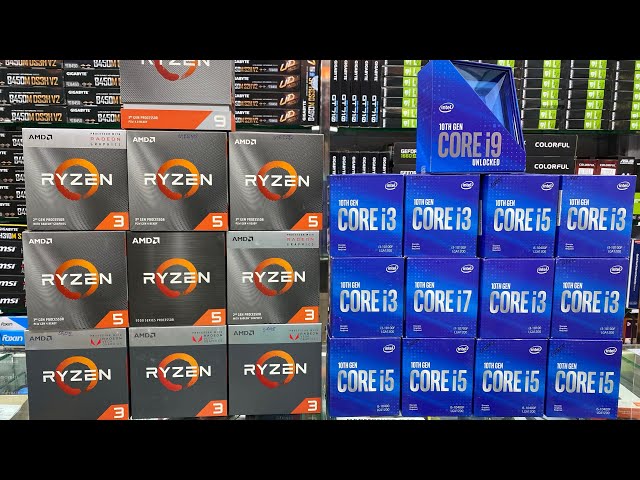 Ryzen & Intel Processors Prices at Vashi Plaza | Sunrise Computers