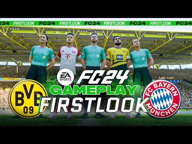 FC24 FIRSTLOOK ● Komplettes Gameplay BVB vs. FCB (PS5)