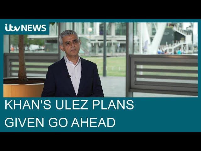 Sadiq Khan gets green light for ULEZ expansion as councils lose legal challenge | ITV News