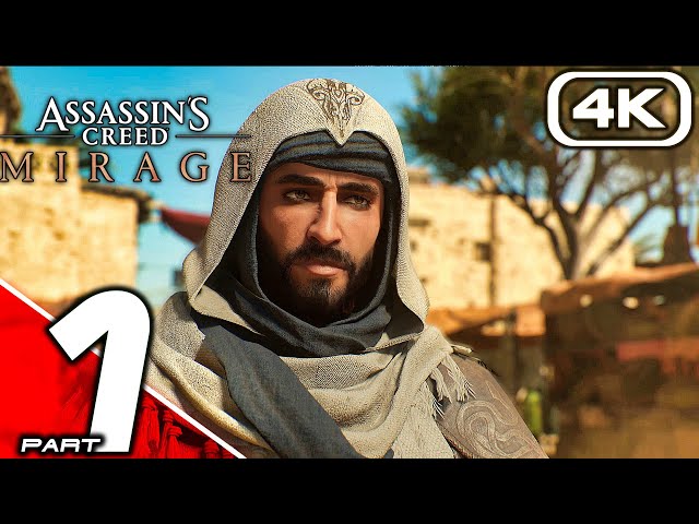 ASSASSIN'S CREED MIRAGE Gameplay Walkthrough Part 1 (4K 60FPS) No Commentary