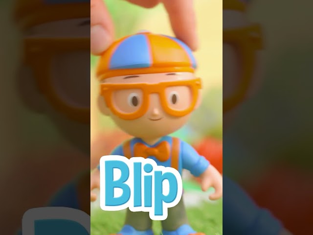 Blippi Theme Song Karaoke with Toy Blippi! | Blippi Toy Music Videos | #shorts #blippi #toys