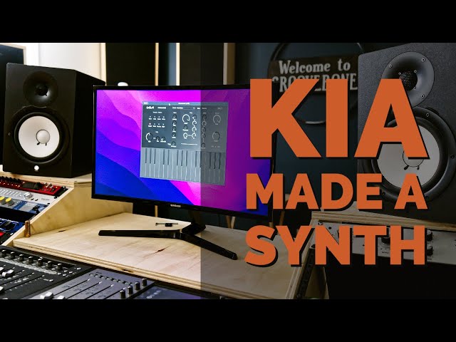 Kia made a synth...  and it's good