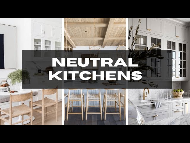 Neutral Kitchen Inspo & How To Get It | And Then There Was Style