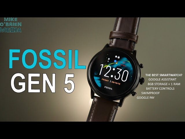 NEW FOSSIL GEN 5   [Fossil Tries to Fix The SmartWatch]  - WearOS, Battery Controls
