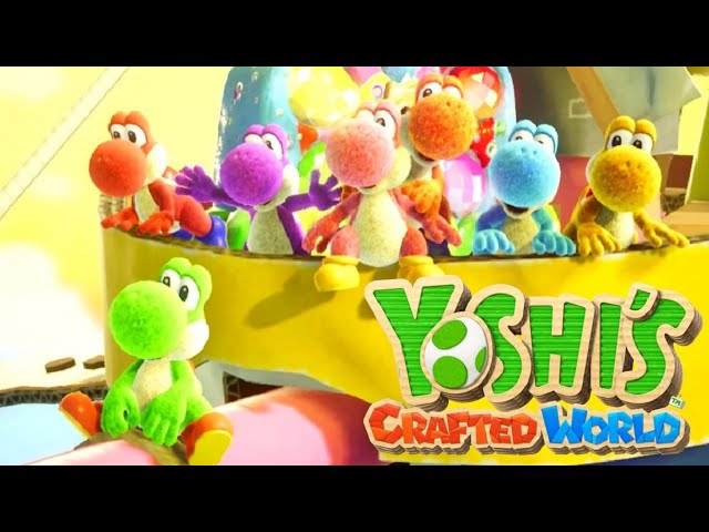 Yoshi's Crafted World - Full Game Walkthrough