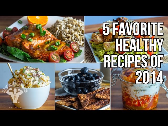 Top 5 Favorite Healthy Recipes of 2014 / 5 Recetas Favoritas de 2014