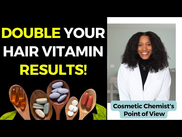 Stop Wasting Your Hair Vitamins! Here's How To Take Them Right