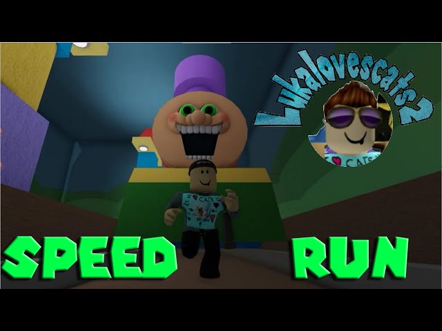 Speed RUN just with speed coil!  Escape Mr Funny's ToyShop! (SCARY OBBY)