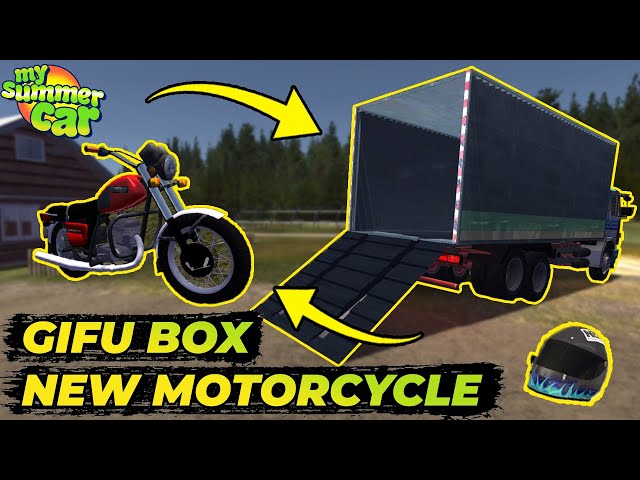 GIFU BOX UPFIT! New MOTORCYCLE - IZH PLANET 350CC! | My Summer Car #46