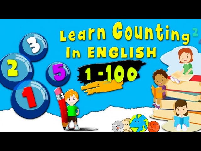 1 - 100 Counting In English For Beginners | Numbers Counting One To Hundred | Arithmatic |