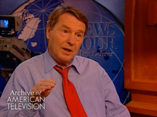 Jim Lehrer on advice to an aspiring broadcast journalist - TelevisionAcademy.com/Interviews