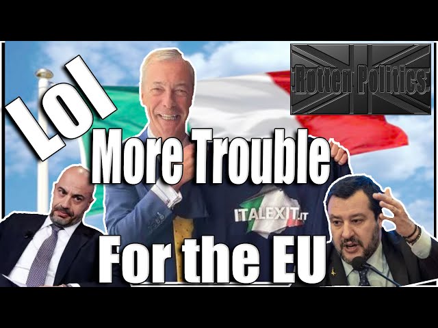 ITALEXIT a very real possibility, Go on italy we have got faith in you lol