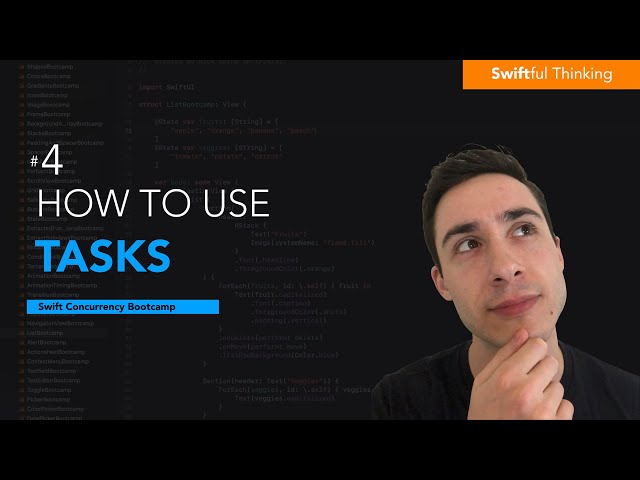How to use Task and .task in Swift | Swift Concurrency #4