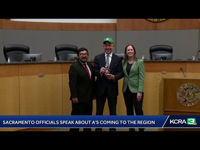 LIVE | Sacramento city officials are talking about the A's coming to the city