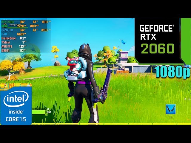 Fortnite Chapter 2 : Competitive Settings | RTX 2060