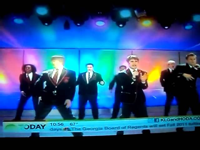 Darren Criss and the Warblers on the Today Show Raise Your Glass