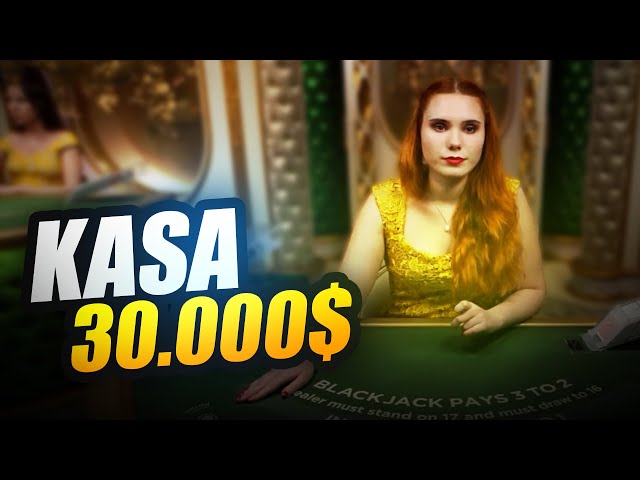 BLACKJACK VIP: KASA 30.000 DOLAR! | Ekrem Abi