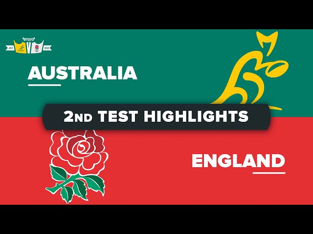 July Internationals | Australia v England - Second Test Highlights
