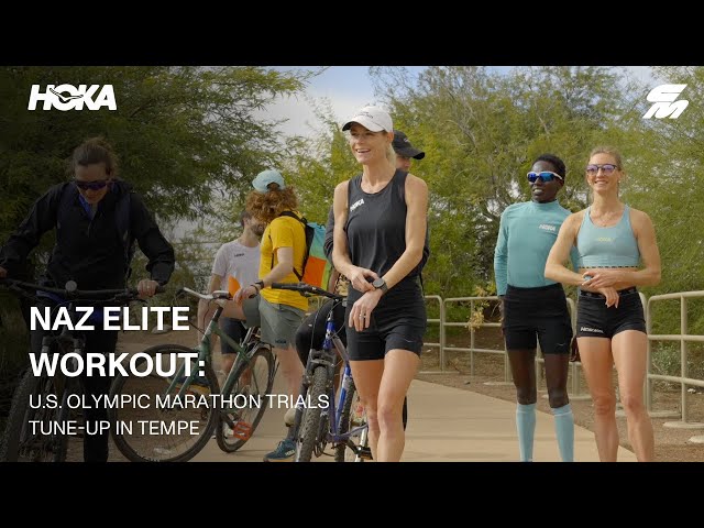 HOKA NAZ Elite WORKOUT: Final Preparation Before 2024 U.S. Olympic Trials Marathon