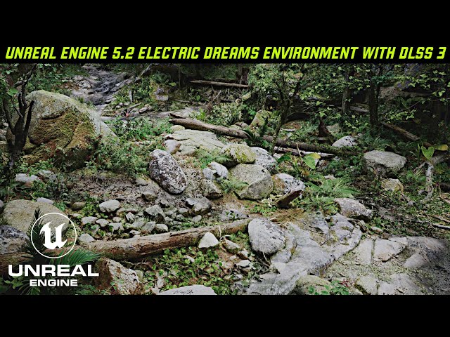Unreal Engine 5.2 Electric Dreams Environment with DLSS 3