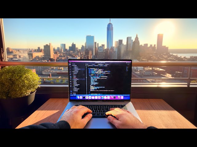 Day in the life of a Software Engineer in NYC | Empire State Building office