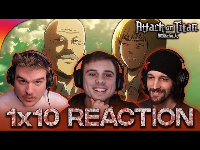 Attack On Titan 1x10 Reaction!! "Response: The Struggle for Trost (Part 6)"
