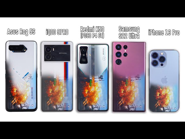 The Unexpected Result of The Most Powerful Phones - BGMI Comparison