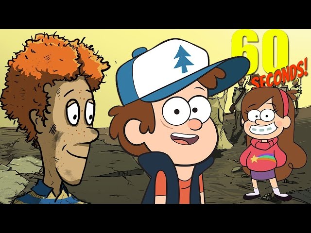 THE GRAVITY FALLS CHALLENGE! | 60 Seconds Game