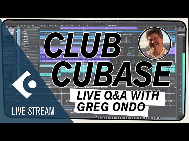 How to trigger and record different MIDI patterns with MDI notes | Club Cubase May 19 2023