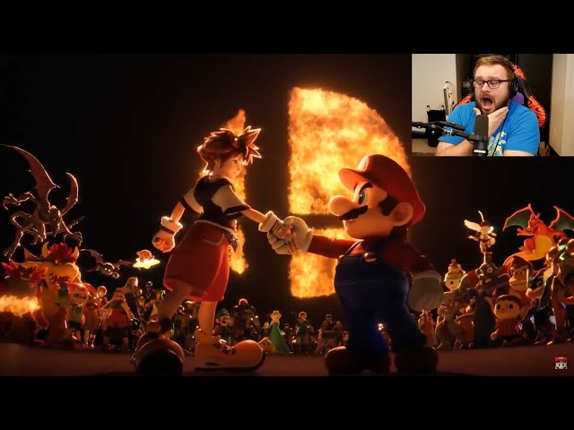 Streamers Reactions To Sora Finally in Super Smash Bros Ultimate
