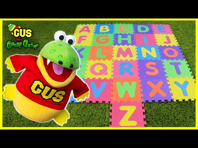 ABC Song Learn English Alphabet for Children Kids Nursery Rhymes with Gus the Gummy Gator