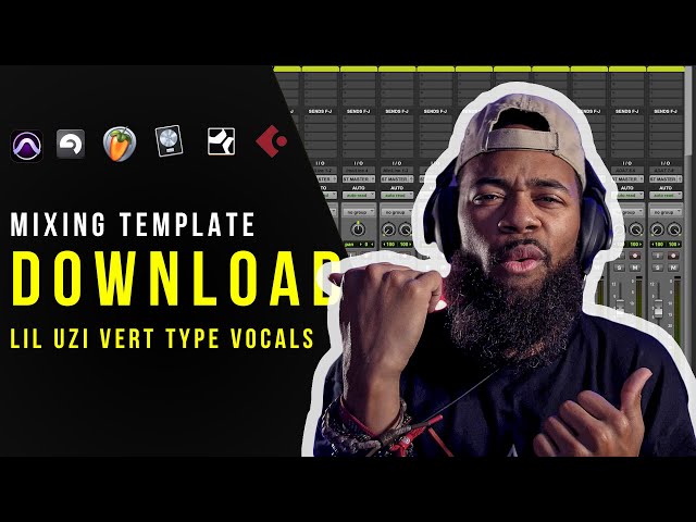 How To Mix Lil Uzi Type Vocals | Mixing Template Download