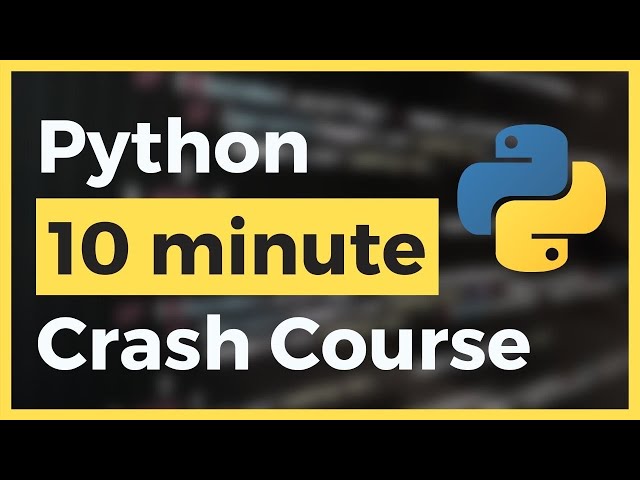 Learn Python in Less than 10 Minutes for Beginners (Fast & Easy)