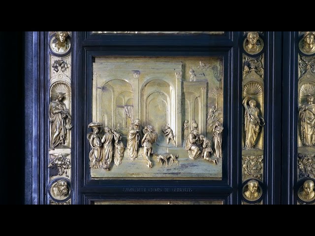 Ghiberti, "Gates of Paradise," east doors of the Florence Baptistery