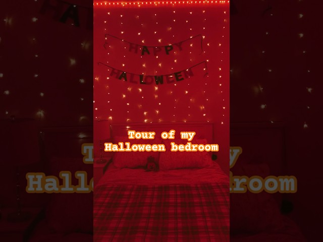 My Halloween Bedroom #halloween