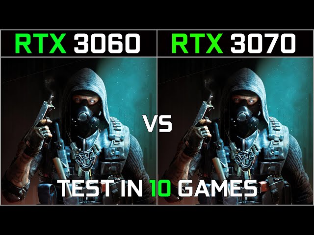 RTX 3060 vs RTX 3070 | Test in 10 Games | 1080p - 1440p