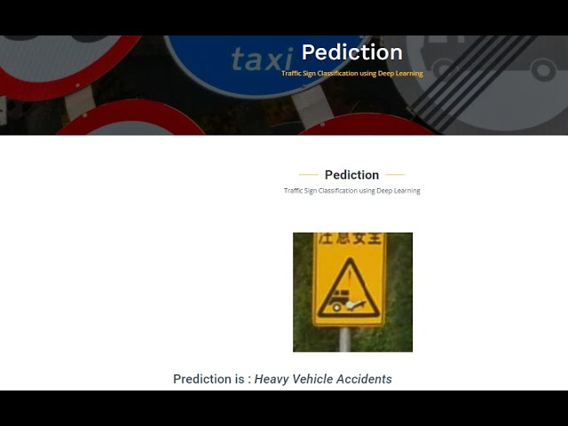 Traffic Sign Classification using Deep Learning | Python Final Year IEEE Project 2023