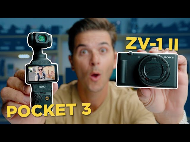 THIS CHANGED MY MIND - DJI Pocket 3 vs Sony ZV 1 MII - VLOG CAMERA BATTLE!