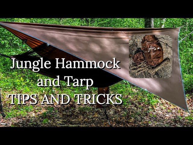 Pathfinder Jungle Hammock and Tarp Spring SALE with simple tips, tricks, and mods