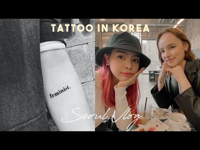 Living in Seoul 🍷 Getting a Tattoo, Shopping & Coffee w. Erna | Sissel