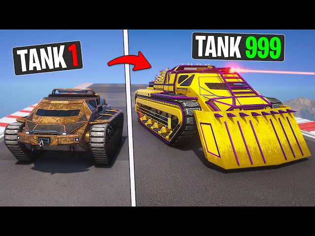 Robbing Banks with Craziest Tanks.. GTA 5 RP..