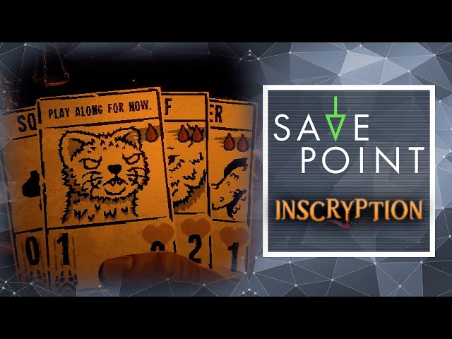 Inscryption - Save Point w/ Becca Scott (Gameplay and Funny Moments)