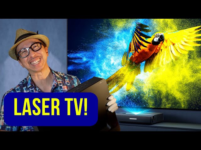 150" Laser TV Upgrade in 2023! Ultra Short Throw Projector under $2000